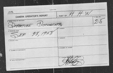 September 28, 1958-October 6, 1958 (1 of 2)