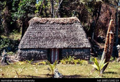 New Caledonia - traditional thatched building