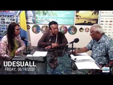 Minister Elbuchel Sadang on Udesuall Program (06/19/2020)
