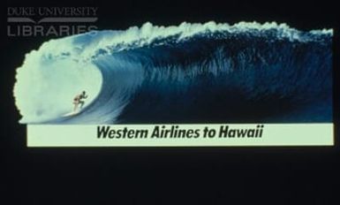 Western Airlines to Hawaii