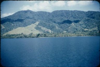 Approaching Esa'ala Station (Subdistrict Headquarters) (1) : Normanby Island, D'Entrecasteaux Islands, Papua New Guinea, 1956-1959 / Terence and Margaret Spencer