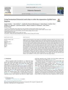 Using harmonized historical catch data to infer the expansion of global tuna fisheries.