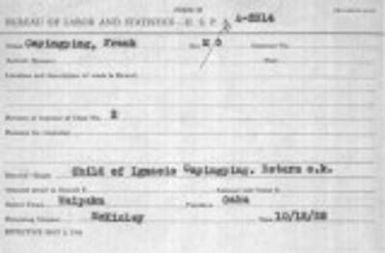 Capingping, Frank