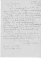 Watsen, John H., Jr., Letter, 1944