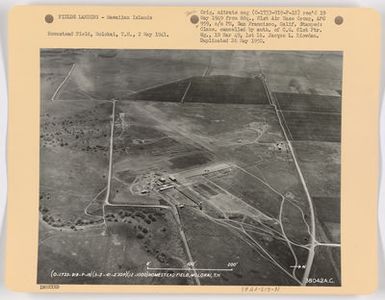 Landing Fields - Hawaii - Molokai Island