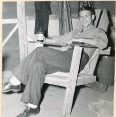 J.L. Bennick relaxing