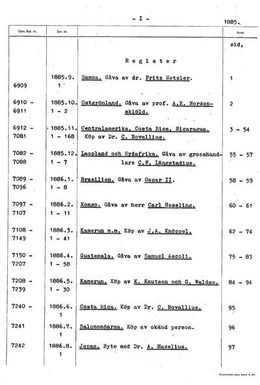 general catalogue
