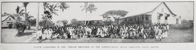Native labourers in Fiji