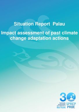 Impact Assessment of Past Climate Change Adaptation Actions - Situation Report Palau