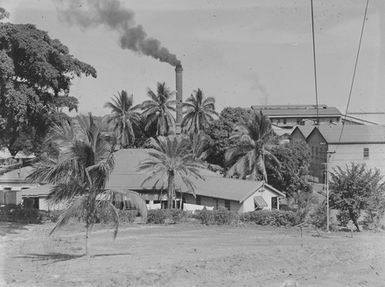 [Industrial area on a Pacific Island]