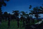 Recreational games at a school in Bougainville, May 1955