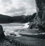 Landscape at the bottom of the Bay of Bourail