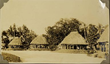 Malua village, Samoa, 1928