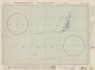 Australian aeronautical map: Palau Islands (Sheet NB6)