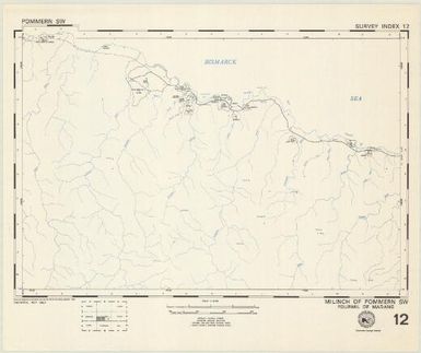 Milinch of ... : fourmil of ... (12 - Fourmil of Madang - Milinch of Pommern SW)