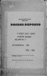 Patrol Reports. East Sepik District, Wewak, 1959 - 1960