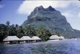 French Polynesia, Club Mediterranee on shore of Bora Bora