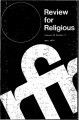 Review for Religious - Issue 33.3 (May 1974)
