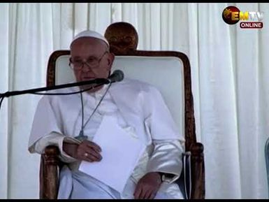 POPE ADDRESSED YOUTH