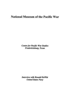 Oral History Interview with Ronald DeWitt, September 23, 2008