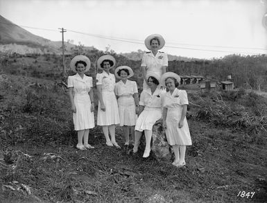 Members of the Womens Army Auxiliary Corps at the 4th General Hospital in New Caledonia