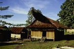 Miniature haus tambaran, Hotel Angoram staff quarters, Angoram